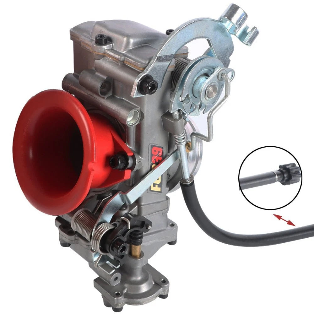 FCR39 Carburetor for Kawasaki KLX400, Suzuki DRZ400S, DRZ400E (2000–2007)