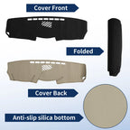 Dash Cover for Lexus IS XE20 (2006–2012) Faux Leather Black