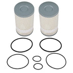 Set of 2 Fuel Filters for Freightliner Cascadia 113 125 Columbia (2007–2021)