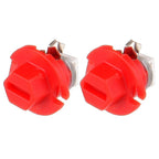 6x B8.4D-1-5050-SMD Red LED Bulbs for BMW Dodge