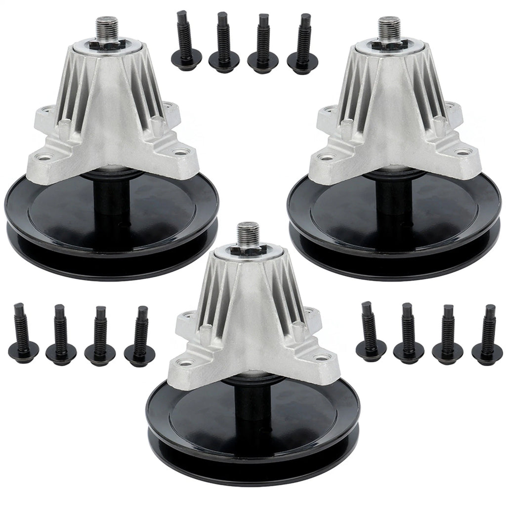 3X Spindle for Cub Cadet XT1-LT46, XT2-LX46 (2016–2023) 918-06977, 918-06977A