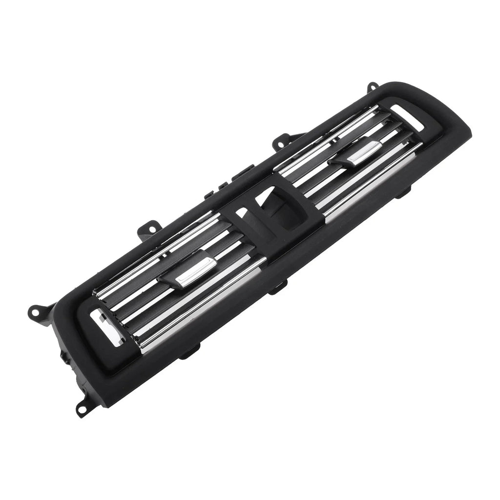 Center Dash A/C Outlet for BMW 550i (2010-2015) Black Silver Tone