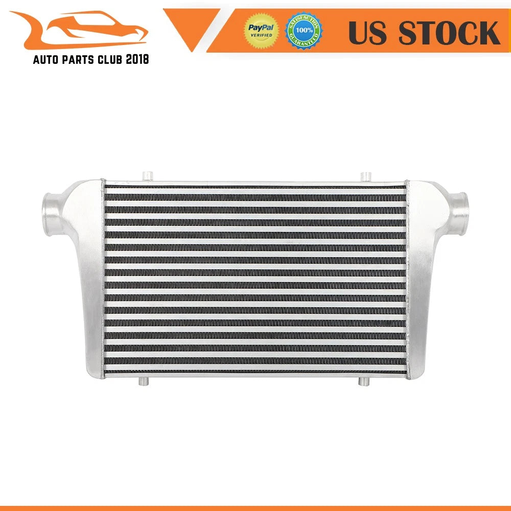 Universal Aluminum Turbo Intercooler 18"x2.75"x11.75" Front Mount