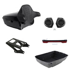 Trunk Backrest Mount Speakers for Harley Touring (2014–2026)