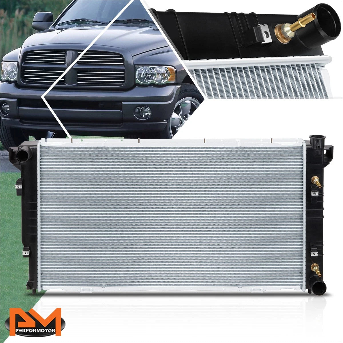 Full Aluminum Radiator for Dodge Ram 2500/3500 8.0L (1994–2002) DPI-1555