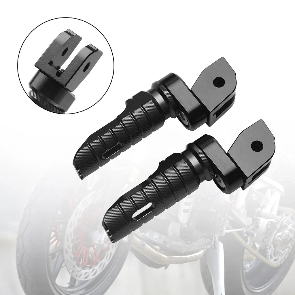 Front Footrests Foot Pegs for Ducati Monster 821 937 950 1100 1200 (2014–2023)