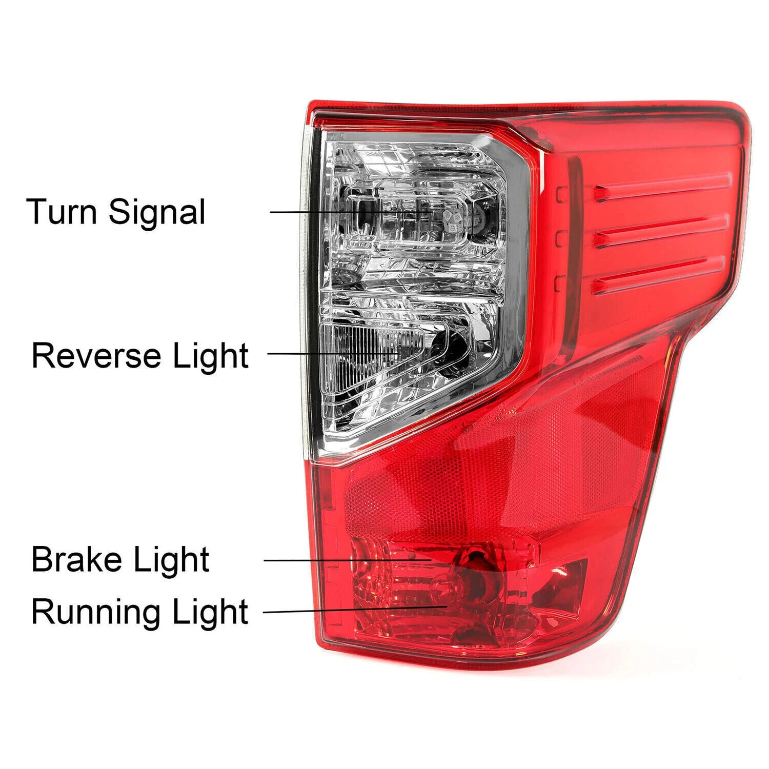 Right Passenger Side Rear Tail Light Assembly for Nissan Titan XD (2016–2023)