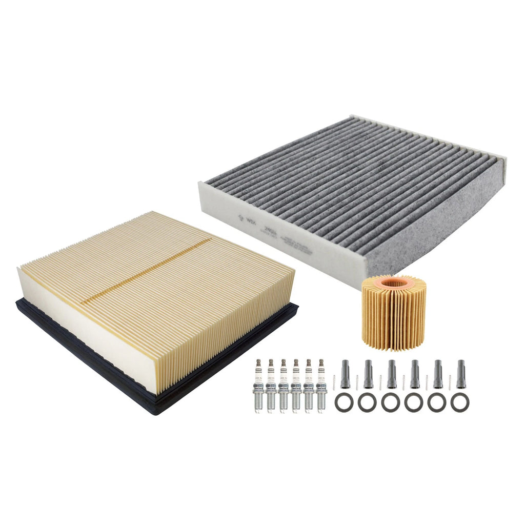 Tune Up Kit with 6 NGK Spark Plugs & Boots for Highlander Sienna (2001–2023)