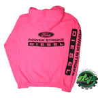2X Pink Hoodie for Ford Powerstroke Diesel
