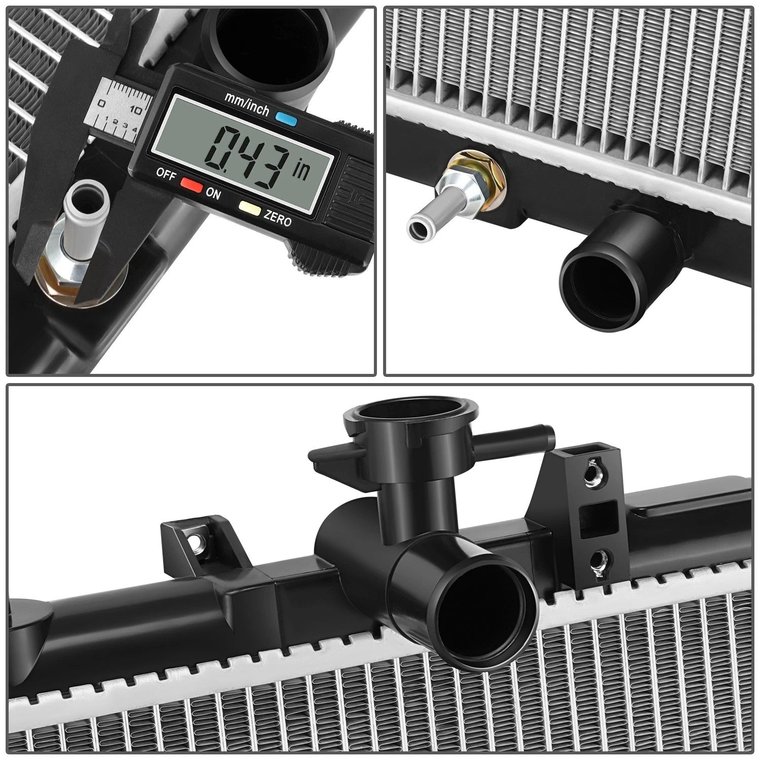 Aluminum Core Cooling Radiator for Suzuki SX4 (2010–2013) DPI 13287