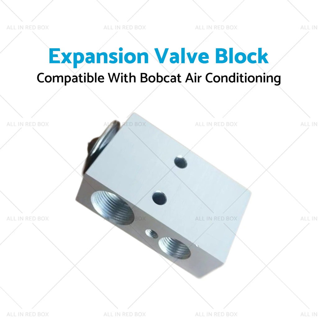 Expansion Valve Block for Bobcat A/C (6675534, 7193538)