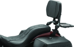 Kuryakyn Neo Driver & Passenger Backrest with Luggage Rack for Harley Touring (2014–2023)