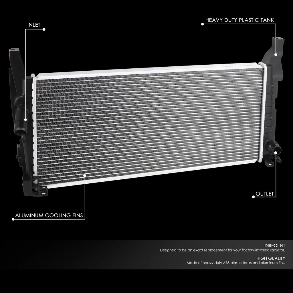 Cooling Radiator DPI 13791 for Mini Cooper Clubman Convertible S (2016–2019)