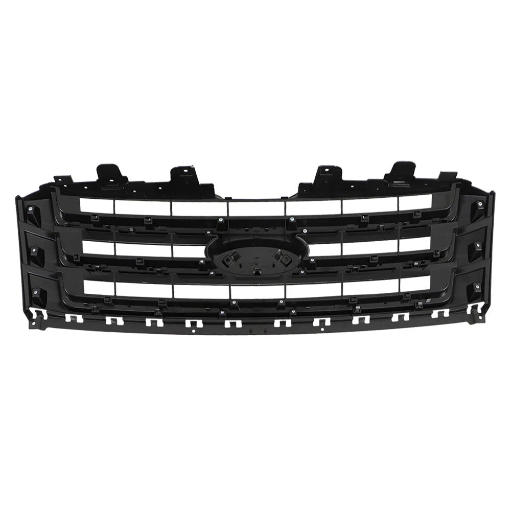 Front Upper Bumper Grill for Ford Expedition (2015-2017) Matte Black