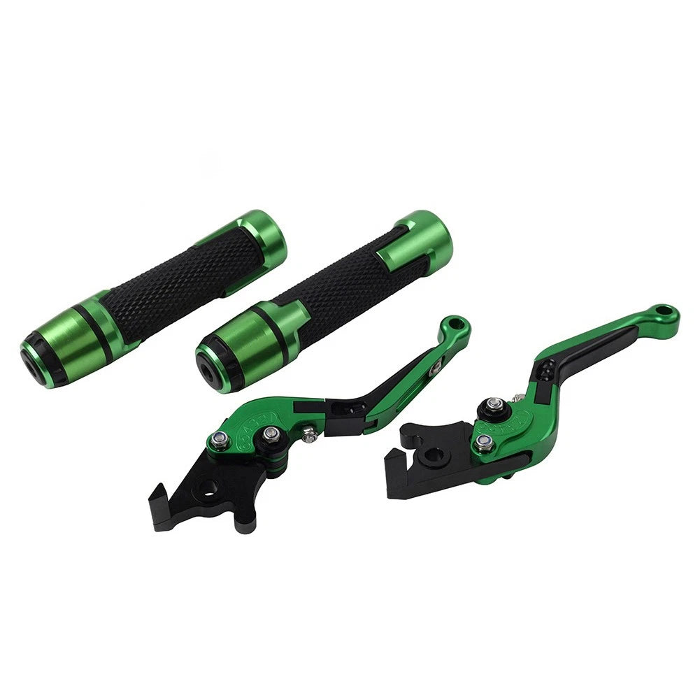 Folding Extendable Brake Clutch Lever Grip Kit for Honda VFR1200 (2010–2016)