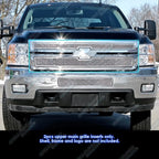 Stainless Chrome Mesh Grille Insert for Chevy Silverado 2500/3500 (2011–2014)