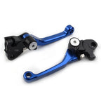 Blue Pivot Brake Clutch Levers for Yamaha YZ 250F YZ 426F YZ 450F (2009–2020)