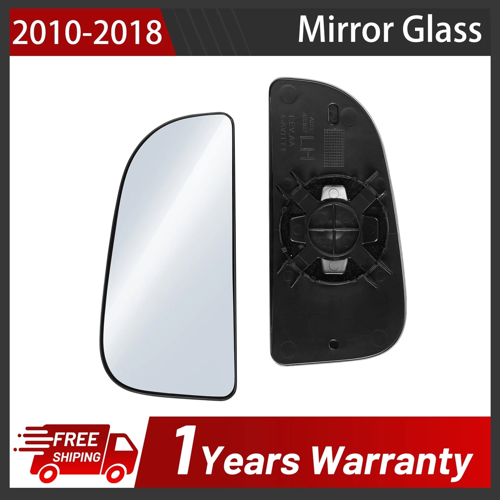 Mirror Glass for Dodge Ram 1500–5500 5.7L V8 (2009–2018)