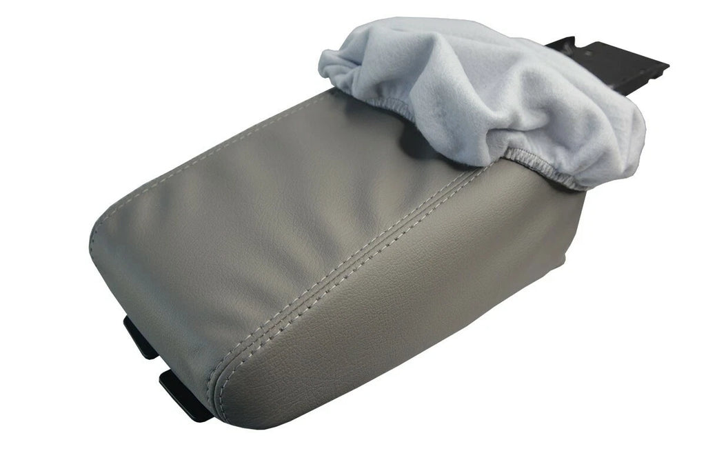 Fleece Console Lid Armrest Cover for Nissan Altima (2005–2006) Gray