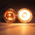Clear Lens Rear Turn Signal Light Indicator for Harley XL883 FLSB FXST FLDE FLHC (2014–2023)