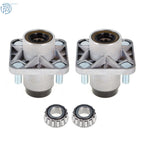 Front Wheel Hub Kit with Bearings for Club Car DS Golf Cart (1982–2002)