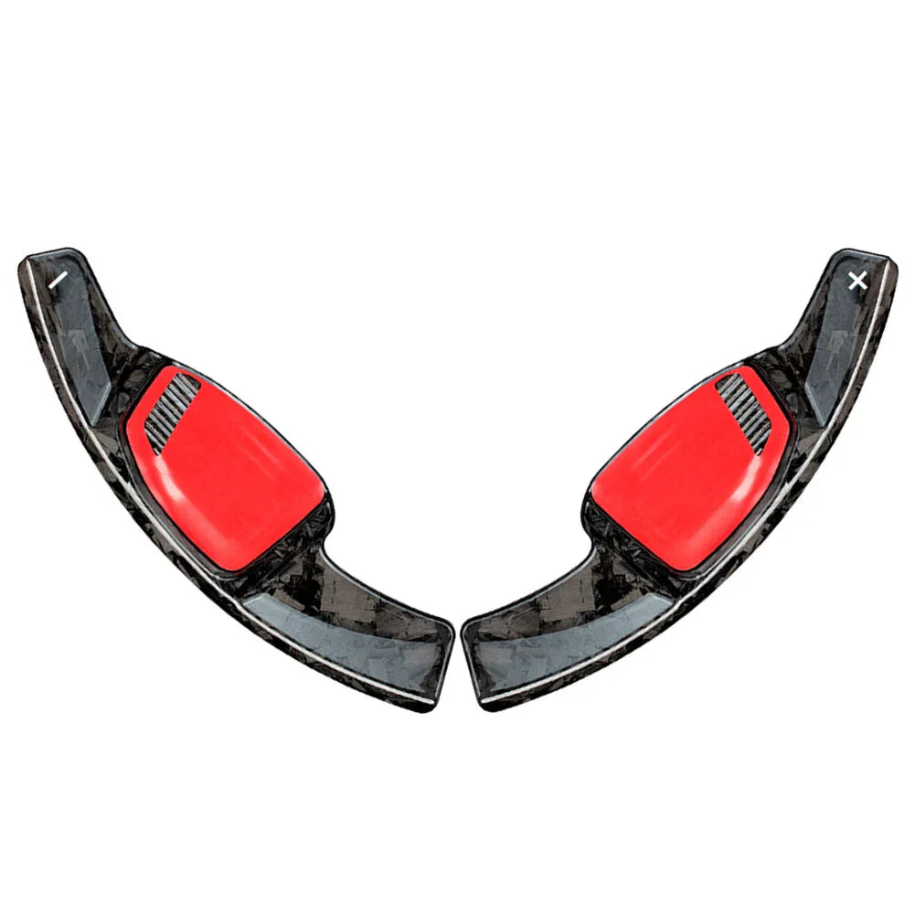 Forged Carbon Fiber Paddle Shifter Extensions for Audi RS5 (2021)