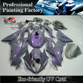 Chameleon Gray Dazz Pearl Fairing for Kawasaki Ninja ZX6R (2019–2023)