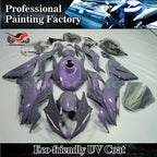 Chameleon Gray Dazz Pearl Fairing for Kawasaki Ninja ZX6R (2019–2023)
