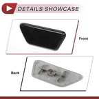 Front Left Washer Nozzle Cover Cap for Mitsubishi Outlander XL (2013–2015) Black