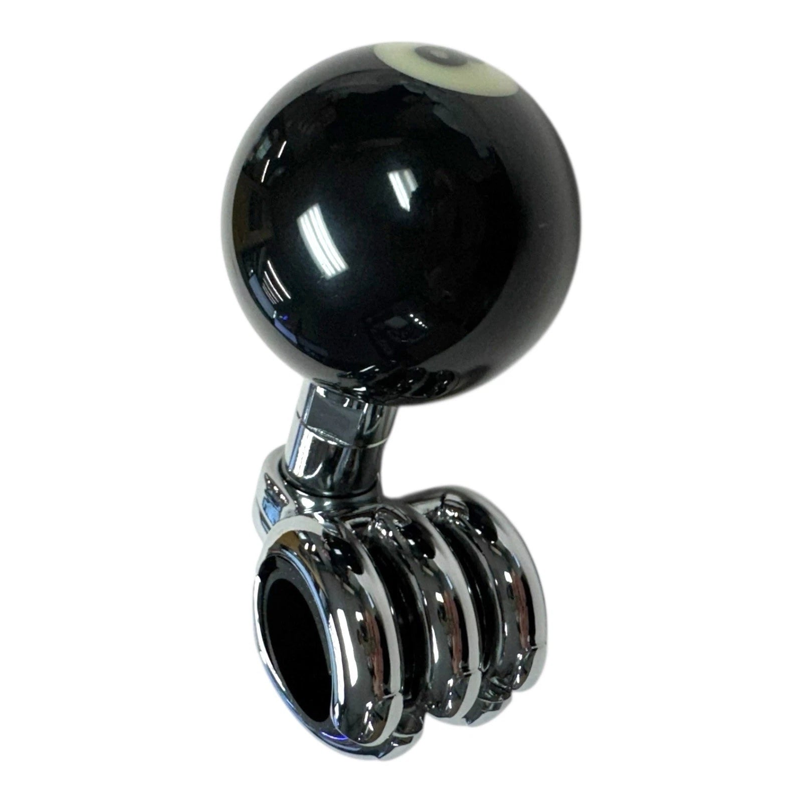 Steering Wheel Spinner Knob for Black 8 Pool Ball Model (Universal)