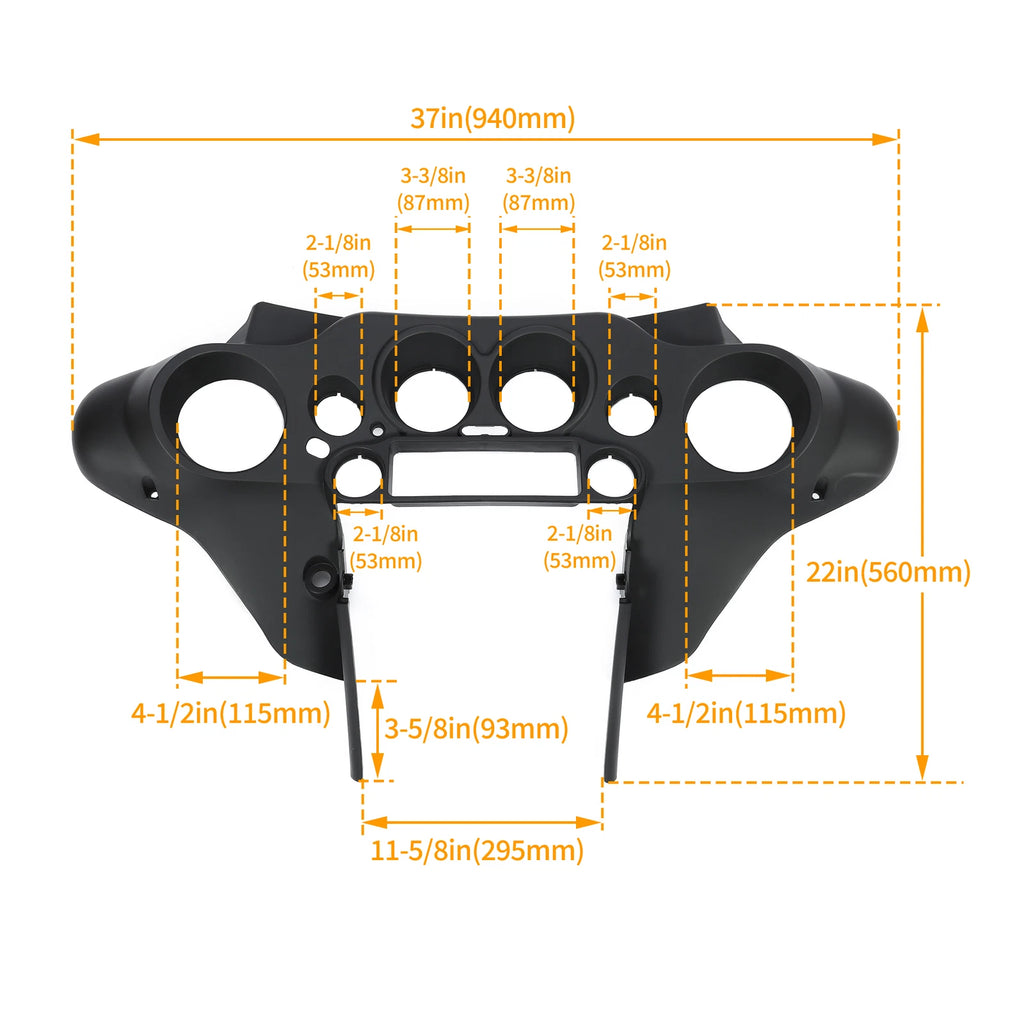 Batwing Inner Front Fairing for Harley Davidson Electra Glide (1996-2013)