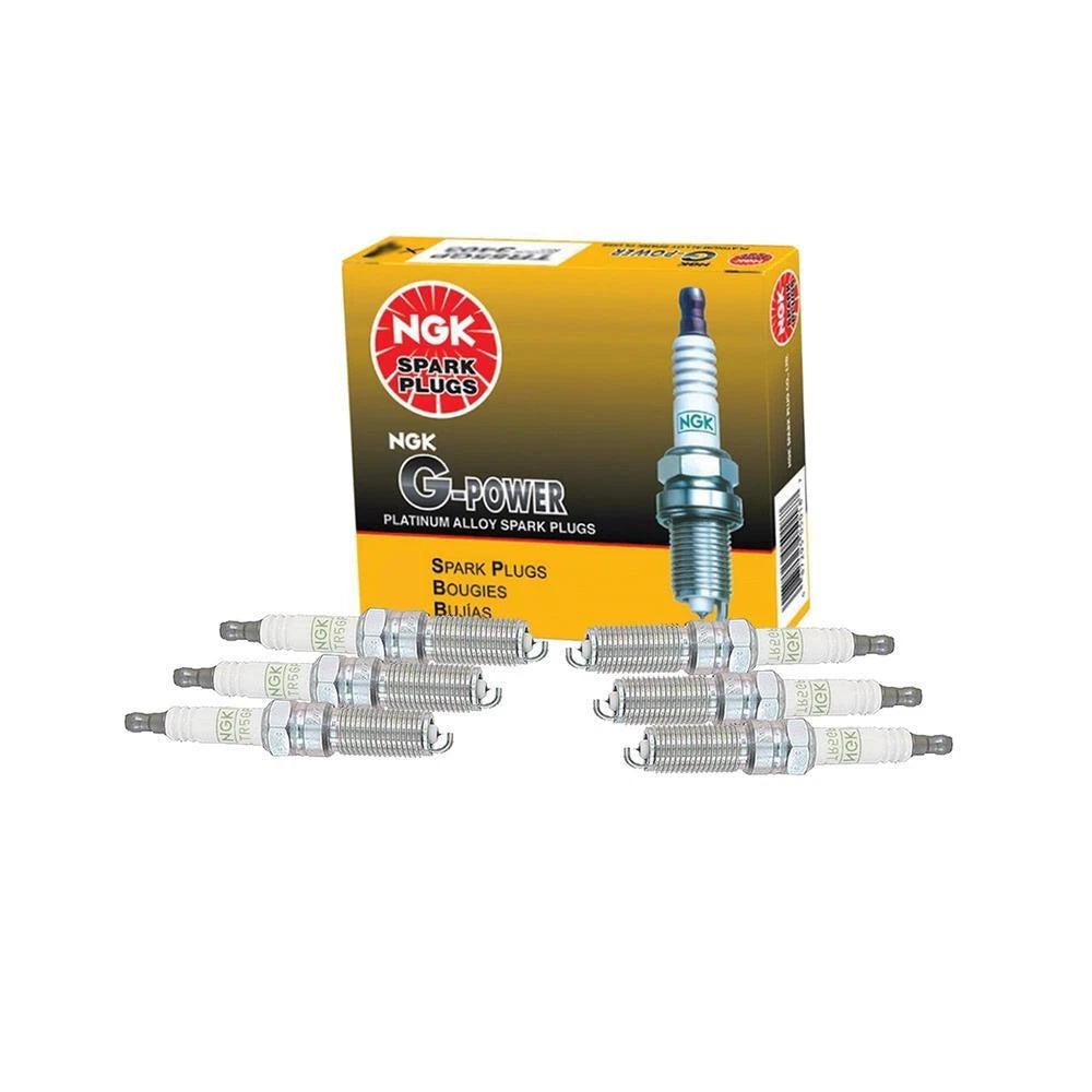 Set of 6 NGK G-Power Platinum Spark Plugs for Buick Chevrolet GMC Saab (L6 V6)