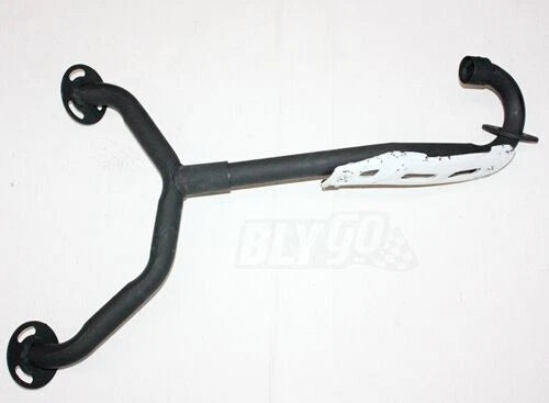 Twin Exhaust Pipe for 250cc Dinosaur Style Quad Dirt Bike ATV (2000–2023)