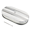 15" Aluminum Oval Air Cleaner Assembly for SBC Chevy Ford (1960–2023)