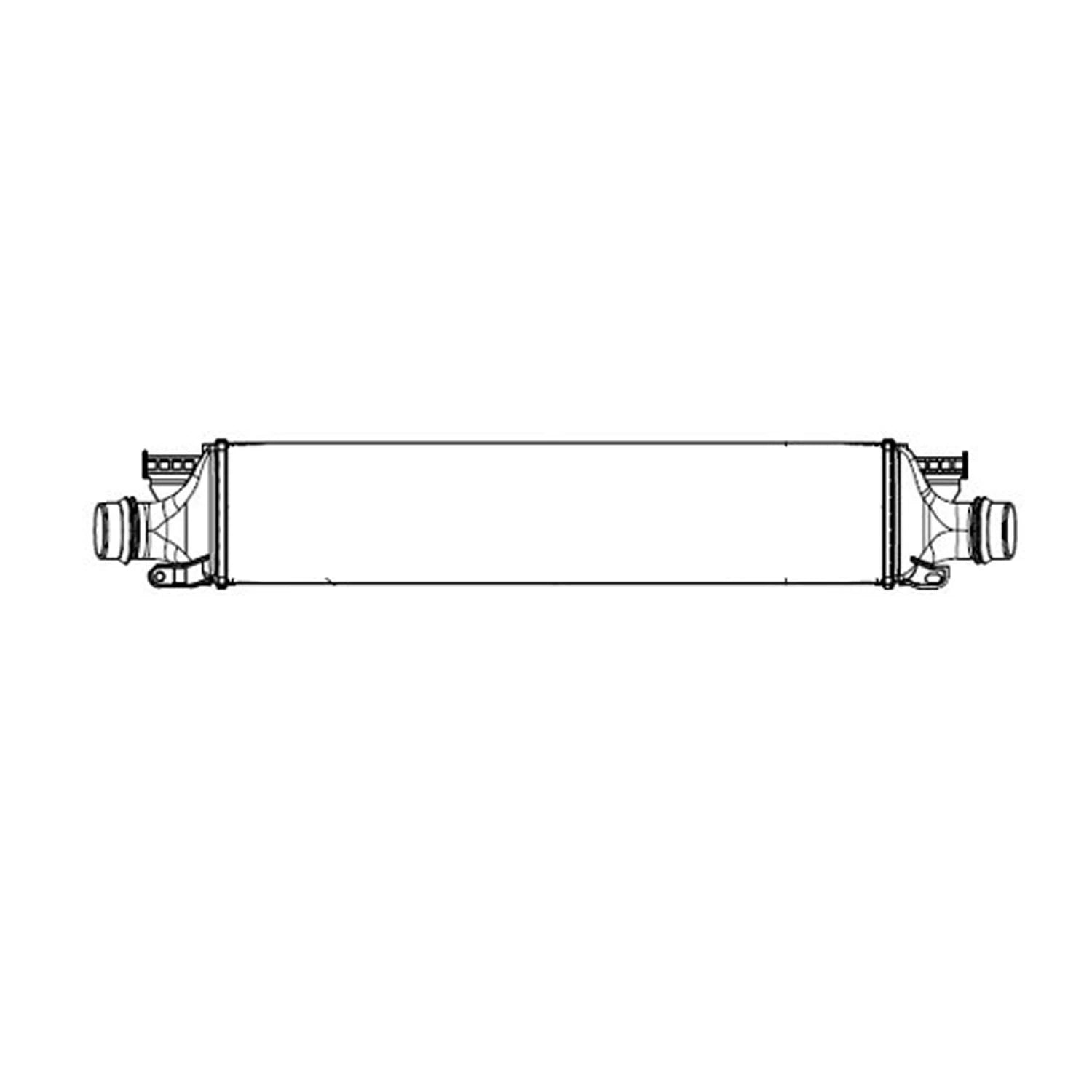 Replacement Turbocharger Intercooler Charge Air Cooler for See Compatibility Chart