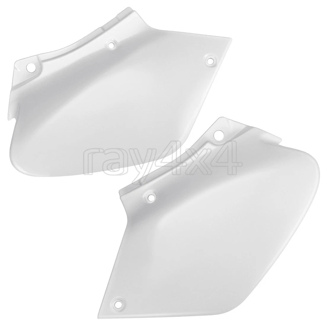 Set of 2 Side Panels for Honda XR250R XR400R (1996–2004) White