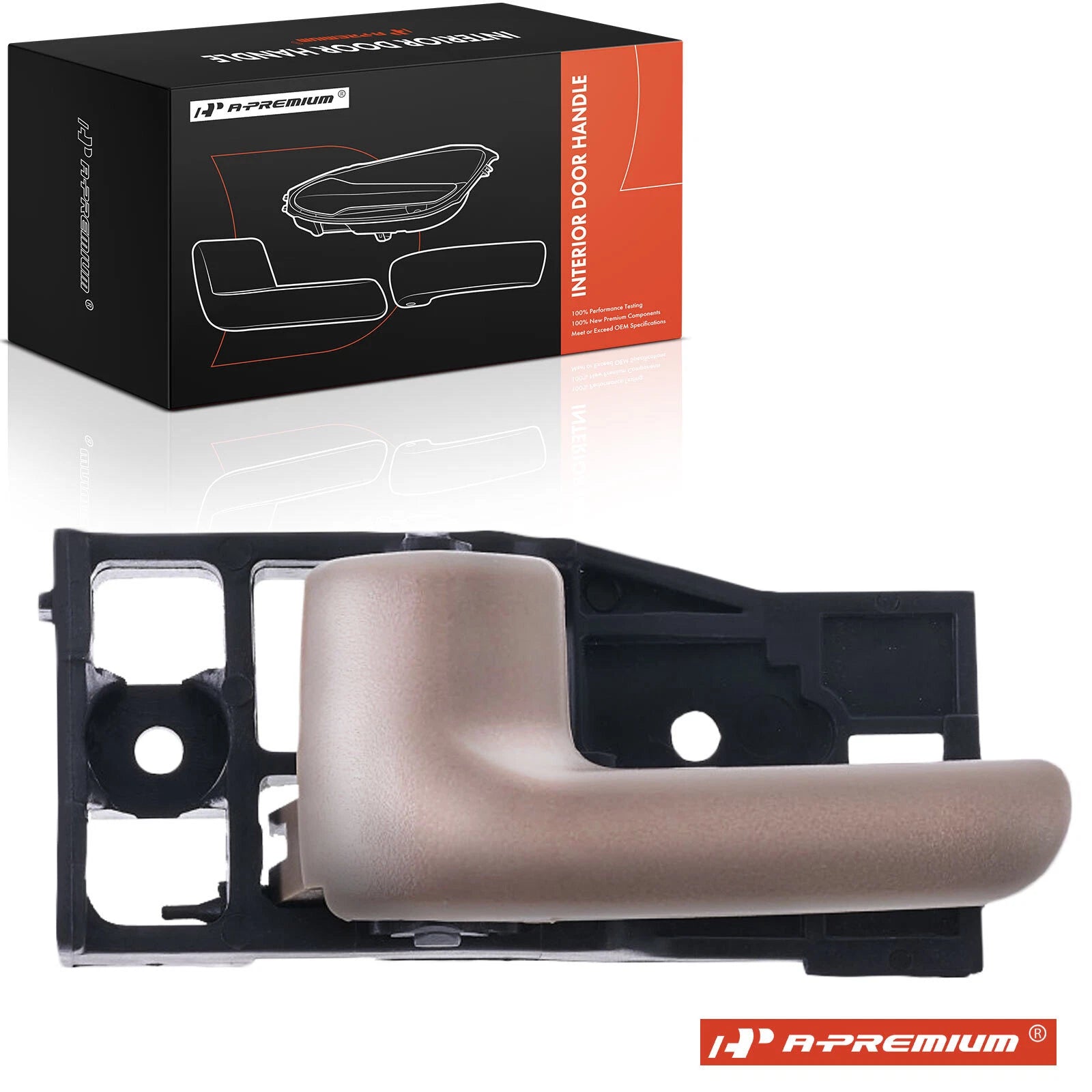 Rear Left Interior Door Handle for Toyota Tundra (2000–2006) Brown
