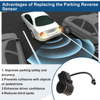 No.10CA0212A Reverse Backup Parking Sensor for Toyota Yaris (2005–2013)