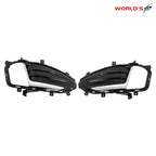 Chrome Trim Fog Light Cover for Ford Edge (2019–2022)