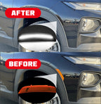 Smoked White LED Front Bumper Side Marker Light for Chevrolet Trailblazer (2021–2024)