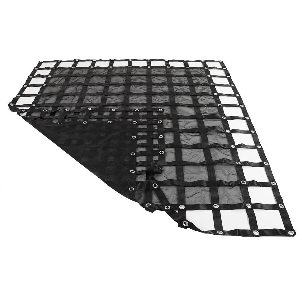 Cargo Net for Truck Bed with Cam Buckles & S-Hooks (6.75' x 8')