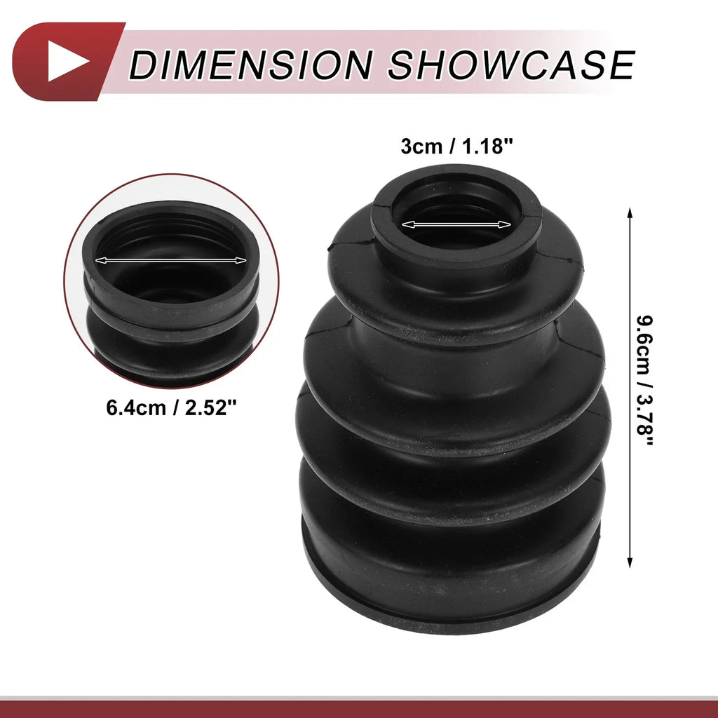 Outer CV Joint Boot Kit w/ Clamps for Mercedes-Benz C350 (2006-2015)
