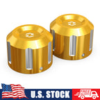 Set of 2 Rear Axle Nut Covers for Harley Electra Glide FLHT (2017–2023)