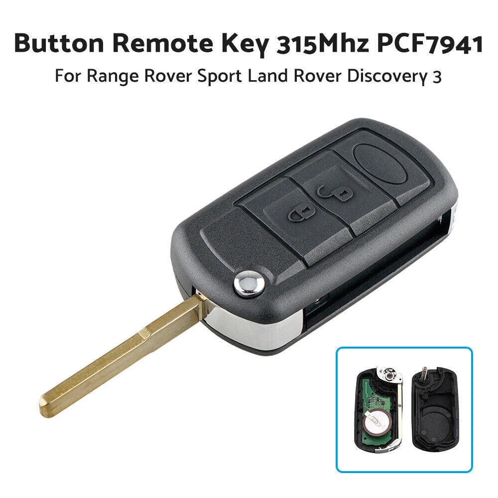 Remote Key Fob 3 Button 315Mhz for Land Rover Discovery Range Rover