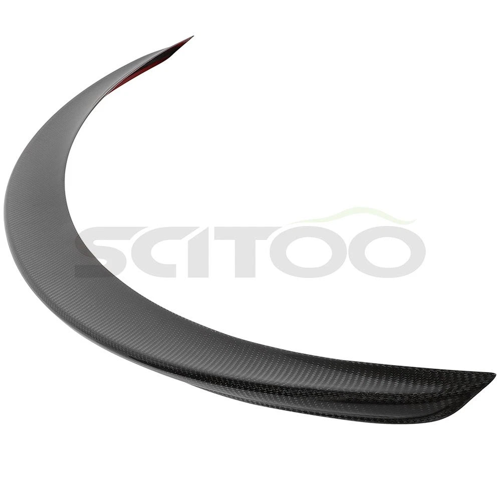 Rear Trunk Lid Spoiler for Mercedes-Benz W205 Sedan (2015–2020) Carbon Fiber