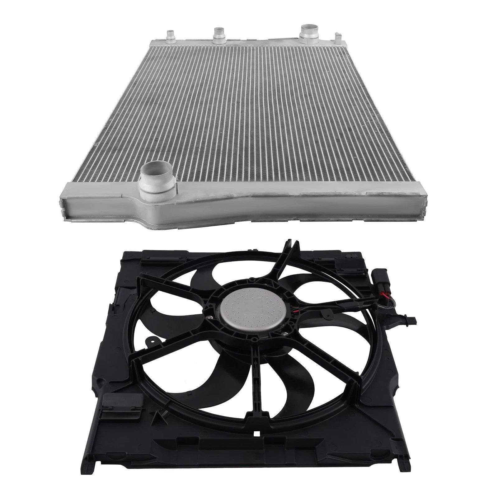 Electric Radiator and Cooling Fan Kit for BMW X5 X6 (2008–2014)