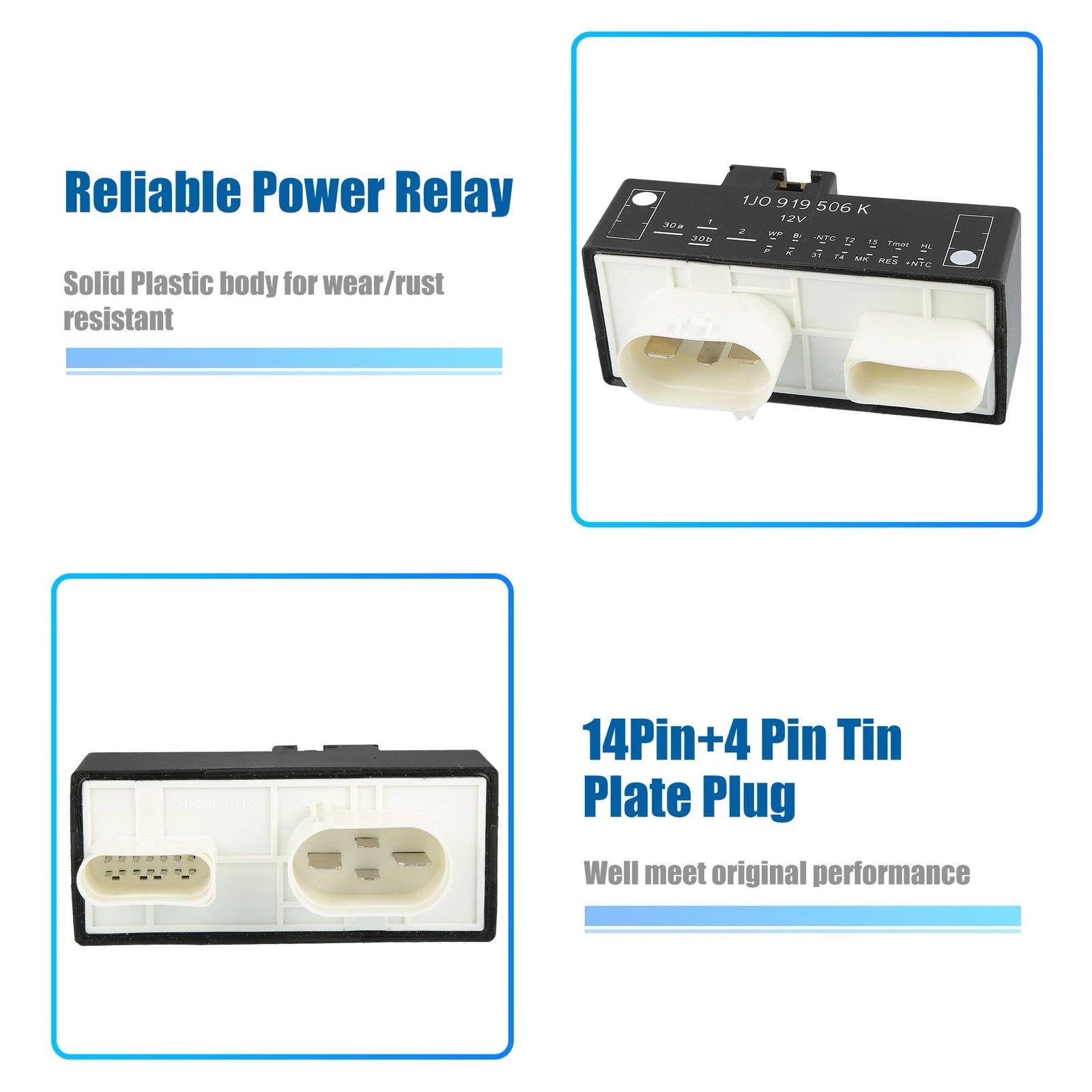 18 Pin Solenoid Relay No. 1J0919506K for Audi TT (2000–2006)