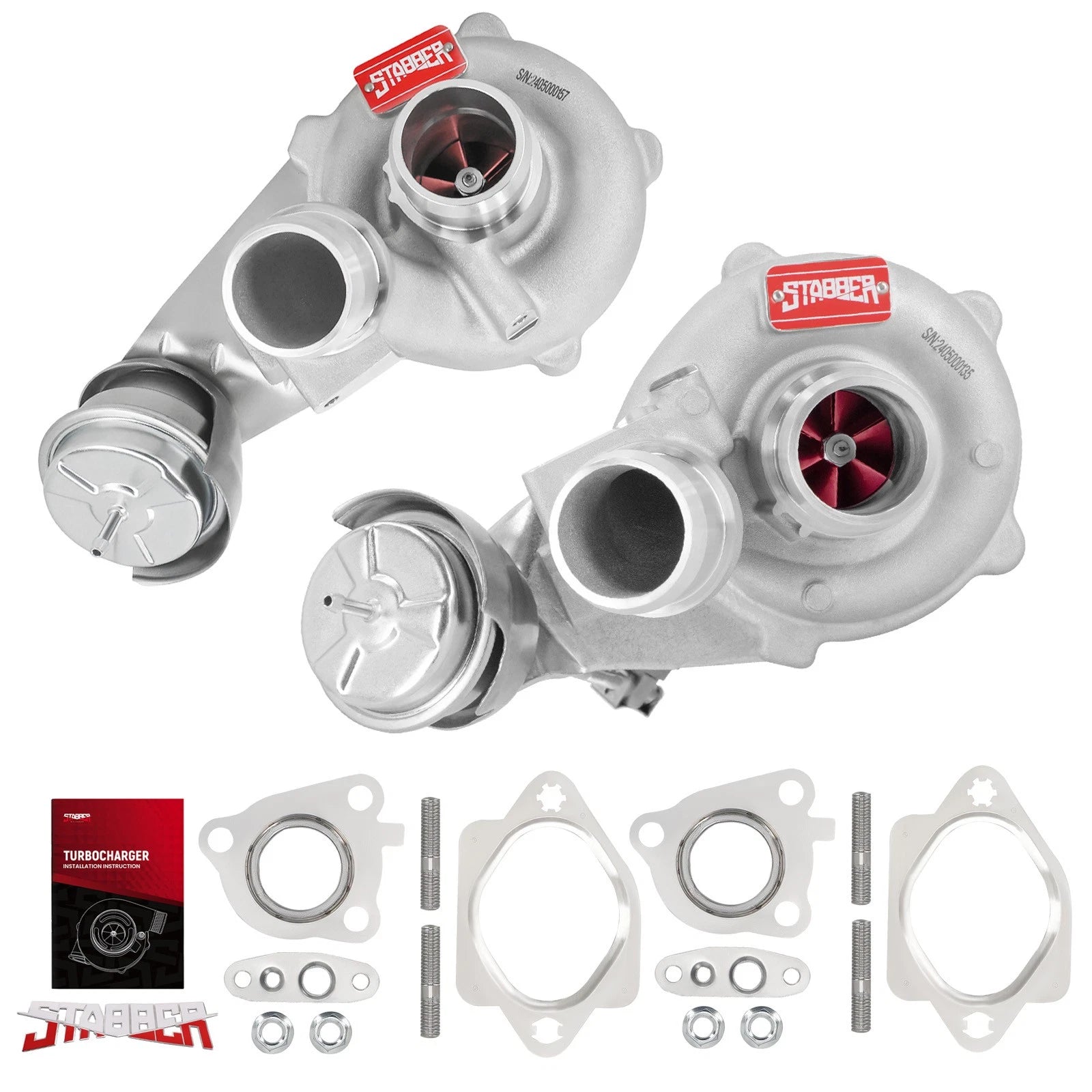Pair Upgraded Billet Turbos for Ford F-150 Ecoboost (2013–2016)