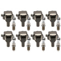 Set of 8 Ignition Coils & 8 Platinum Spark Plugs for BMW M62 S62 (1996–2003)