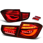 LED Bar Sequential Turn Signal Tail Lights for BMW 320i 325i 328i (2012–2015)